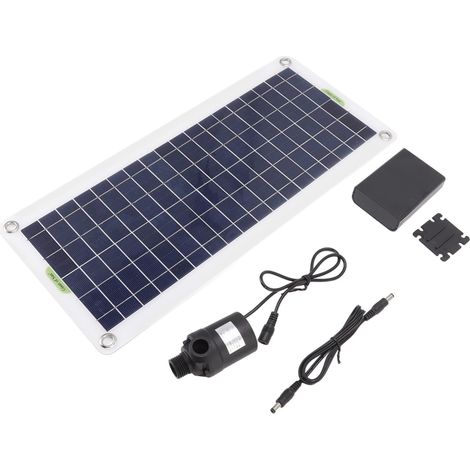 30-w-solarwasserpumpen-set, Solarpanel-springbrunnenpumpe Für Gartenteich Und Aquarium