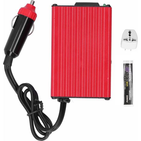300-w-wechselrichter, Zwei Usb-anschlüsse, Für Auto, Haushalt Und Outdoor, 12 V Gleichstrom Auf 12 V Wechselstrom
