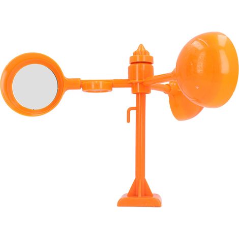 360° Drehbarer, Blinkender Magnetfuß, Windbetriebene Vogelabwehr, Für Obstgärten, Bauernhöfe, Teiche, 400 Mm