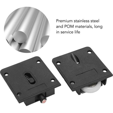 4 Sets 25-mm-schiebetürrollen, Schrankrollen-zubehör Für Schrankmöbel