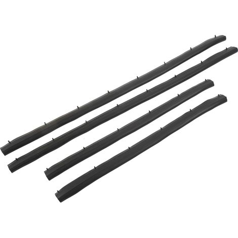 4-teiliges Tür-/fensterdichtungsset, Ersatz-außendichtungsleiste 55135891af Für Jeep Grand Cherokee 1999-2004