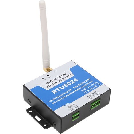 4g-toröffner Rtu5024 – Zugangskontrolle Per Sms & Anruf – Wlan-fernbedienung – Kompatibel Mit Europäischen Netzwerken – 9–24 V Dc-netzteil