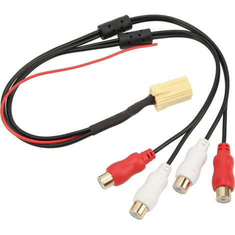 4rca Mini Iso 6-pin-kabel, Audioleitung, Bluetooth, Sitzersatz