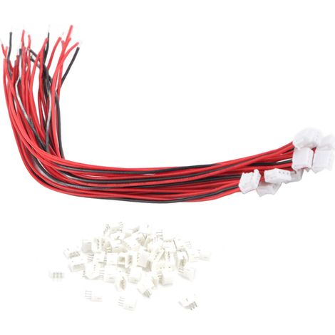 50 Zh1.5 3-polige Buchsen Mit 28awg-draht Und 15 Cm Langem Stecker – Elektromaterial