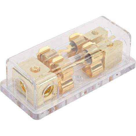 60-a-stromverteilerblock, 1 Eingang, 2 Ausgänge Audio-splitter, Sicherungshalter Für Wohnmobil-, Auto- Und Solaranlagen