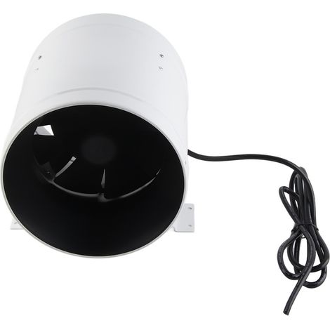 8-zoll-rohrventilator Mit Einstellbarer Drehzahl Für Hotelzimmer, 75 W, 3800 U/min, 1205 M³/h, 710 Cfm, 220 V Wechselstrom