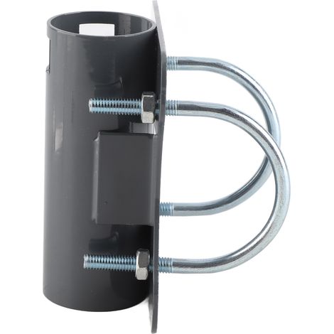 Antennenmastrohrhalterung Aus Edelstahl, Verstellbarer U-förmiger Antennenmontagestangenadapter Von 30 Mm Bis 50 Mm