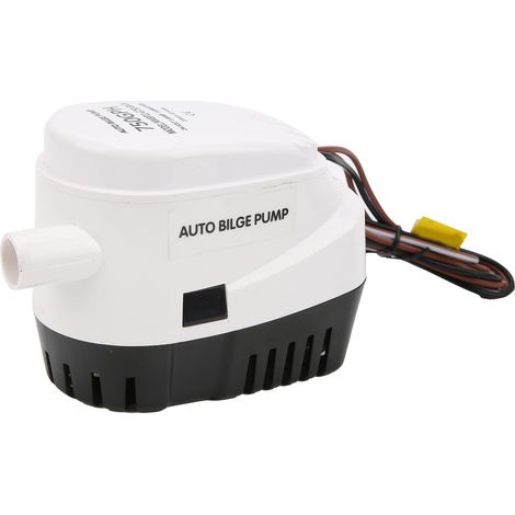 Automatische Tauchbilgepumpe (24 V, 750 Gph), Korrosions- Und Brandschutz Mit Integriertem Schwimmerschalter