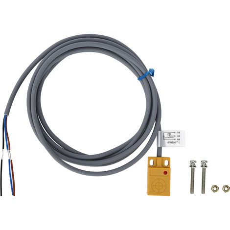 Berm – Näherungsschalter, Induktiv, Abs-gehäuse, Dc 12–24 V, 3-adrig, Pnp, Schließer, 5 Mm