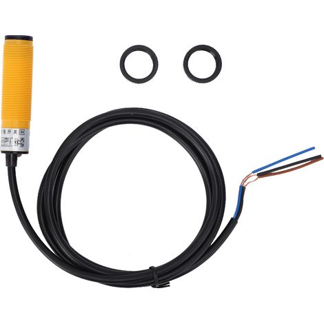 Berm – Lichtschranke, Näherungssensor, Diffuse Ausführung, 3-adrig, Npn-schließer, Dc 10–30 V, 10 Cm, E3fds10c4