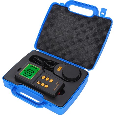 Beleuchtungsstärkemesser, Photometrische Messung, Datenspeicherung, Präzises 3-gang-photometer, Hohe Empfindlichkeit