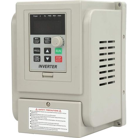 Cuifati At2-0750x 220vac Universal-frequenzumrichter Mit Einstellbarer Drehzahl, Hochleistungs-frequenzumrichter, Drehzahlregler, Einphasen-wechselstrommotor, 0,75 Kw