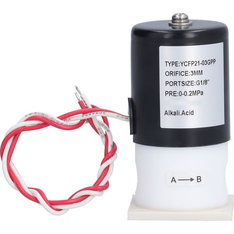 Dc/ac-magnetventil, Wärmeableitung, Säure- Und Laugenbeständigkeit, Starke Base Für Industrielle Anwendungen, Ac 110 V