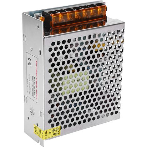 Dc12v Schaltnetzteil Aus Aluminiumlegierung Für Led-lichtleisten, 3d-drucker (s-100-12 (12v 8,5a 100w) Ac100-240v)