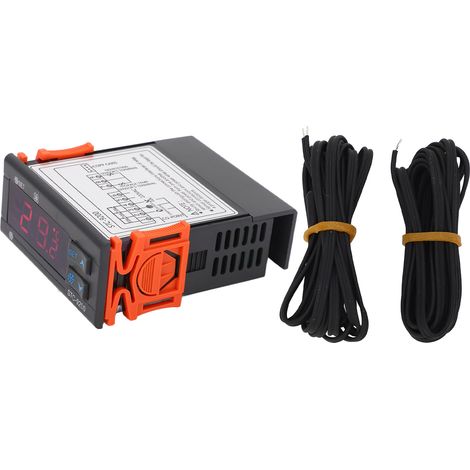 Digitaler Temperaturregler, Dual-sensor-led-display-thermostat Für 220-v-wechselstrom-kühlschrank-gefrierschrank