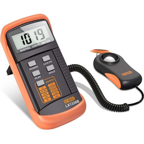 Digitales Luxmeter Lx1330b – Lcd-bildschirm – Lichtmessung Von 0 Bis 200.000 Lux – Für Professionelle Beleuchtung