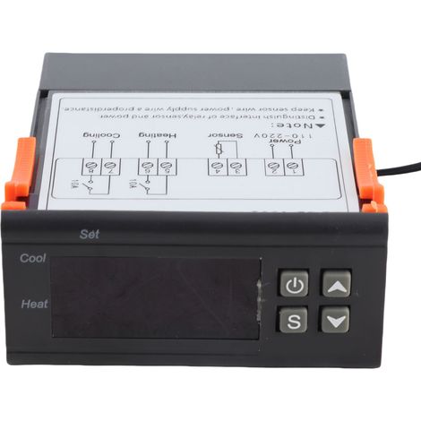 Digitales Thermostat-steuermodul, Temperaturregler Für Gärkühlschränke 110–220 V Wechselstrom