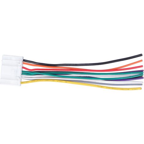 Doppelter Auto-audio-kabelbaum, 12-poliger Stereo-kabelstecker, Schnittstellenkabel Passend Für Nissan Versa/sunny
