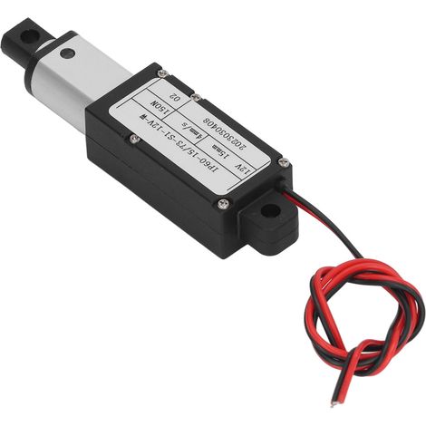 Elektrischer Linear-mikroaktuator 150 N, Aluminiumlegierung, 15 Mm Hub, Mini-antrieb Für Die Industrie, 12 V, Schutzart Ip60wr