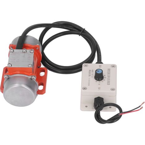 Elektrischer Vibrationsmotor, Einstellbare Intensität, Bürstenloser Gleichstrom-vibrationsmotor Mit Drehzahlregler, 30 W, 4000 U/min, 24 V Dc, 1,6 A