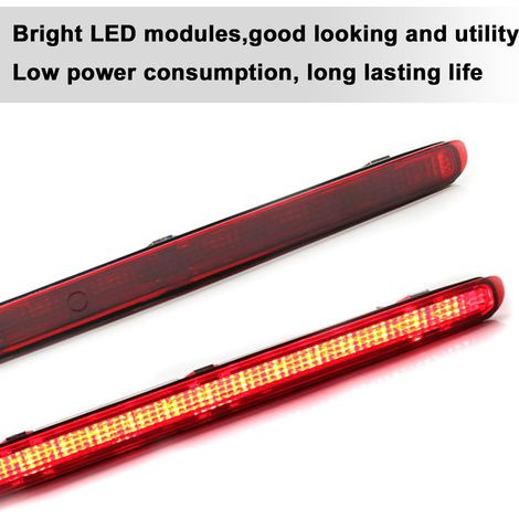 Ersatz-bremsleuchte (rot) Mit Led-beleuchtung Für Mercedes-benz C-klasse W203, 4-türig, Baujahre 2000–2007