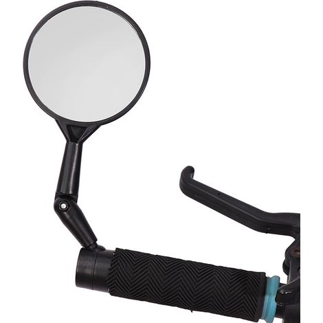 Fahrradrückspiegel, Fahrradspiegel, Radspiegel, Verstellbarer, Drehbarer, Konvexer Lenkerspiegel Aus Glas Für Mountainbikes Und Rennräder