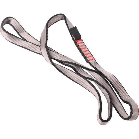 Flache Schlinge Für Bergsteigen, Klettern, Höhlenforschung, Abseilen Und Rettungstechnik, 23 Kn, 16 Mm, 60 Cm/2 Fuß