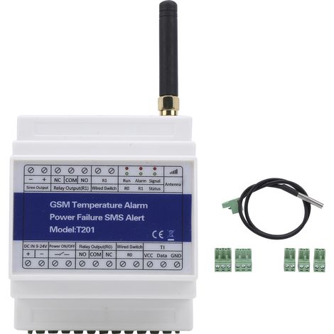 Gsm-sms-temperaturalarm, Stromausfallwarnung, Fernsteuerung, Überwachungsunterstützung, Timerbericht