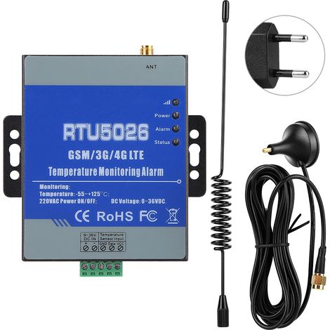 Gsm-sms-alarmsystem Mit Telemetrie-temperaturüberwachung, Messunterstützung Und Fernsteuerung