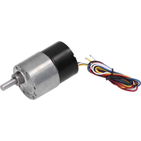 Getriebemotor, Drehzahlreduzierung, Bürstenlose D-welle, Geräuscharm, Rechts-/linkslauf, 12 V Dc, 45 U/min