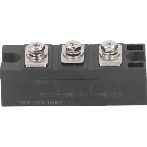 Gleichrichtermodul Mit Gemeinsamer Kathode, 3-polige Photovoltaikdiode, Entspiegelt, Mdk 1600 V 200 A