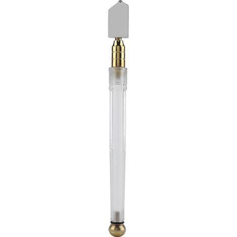Glasschneider Mit Metallgriff Und Geradem Kopf Zum Schneiden Von Glasfliesen Und Spiegeln Rt-208a
