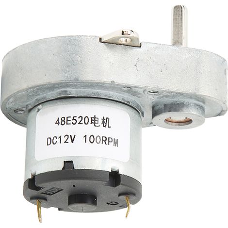 Gleichstrom-getriebemotor, 100 U/min, Hohes Reversibles Drehmoment (im Uhrzeigersinn/gegen Den Uhrzeigersinn), Drehzahlreduzierung 48e520 Dc12v