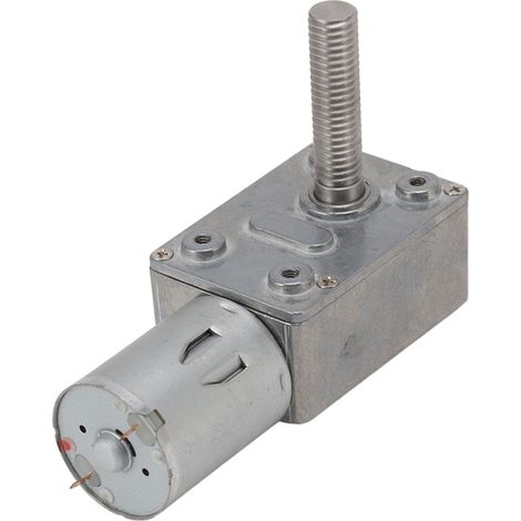 Gleichstrom-mikrogetriebemotor, Drehmomentstarke Untersetzungsturbine, 12-v-schneckengetriebe M8x33 Mm Mit Selbsthemmung Und Reversierfunktion, 150 U/min Welle