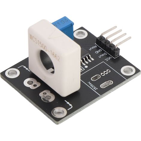 Hall-effekt-stromsensormodul, Einstellbare Detektionsplatine, 3-wege-kurzschlussschutz 70 A Dc ±100 A, Überstromschutz Dc 5 V Wcs1600