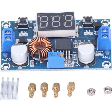 Hochleistungs-dc/dc-spannungsregler-wandlermodul Xl4015 (5 A, 75 W) Mit Einstellbarem Display