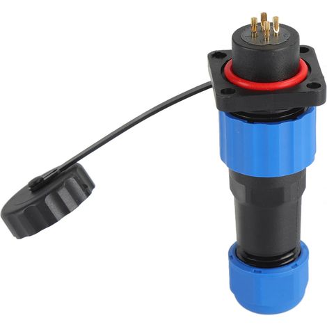 Ip68 Wasserdichter Quadratischer Stromanschluss Für Die Luftfahrt, Sp164-poliger Industrieklemmenadapter (250 V 5 A)