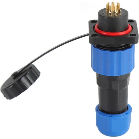 Ip68 Wasserdichter Quadratischer Stromanschluss Für Die Luftfahrt, Sp168-poliger Industrie-terminaladapter (250 V 5 A)