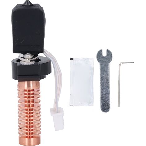 Integriertes Hotend-kit Aus Keramik Und Gehärtetem Stahl, 0,4-mm-schnellwechsel-extruderdüse, Ganzmetallkonstruktion Für 5m Pro 24v 48w