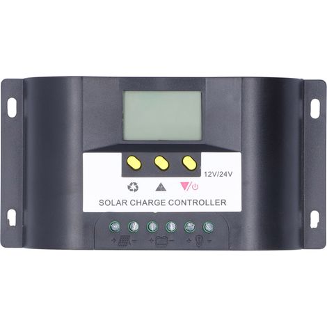 Intelligenter Solarladeregler Mit Einstellbaren Timer-steuerungsmodi Und Lcd-display Für 20-a-gleichstromlasten