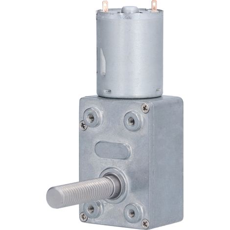 Jgy370 Turbinenmotor Mit Gewindewelle, M8-schraube, Niedrige Drehzahl, Selbsthemmend, 33 Mm Länge, Dc 24 V (23 U/min)