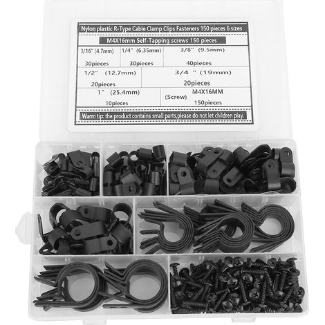 Kabelbinder Typ R, M4 X 16 Mm Selbstschneidende Schrauben, 150 Stück