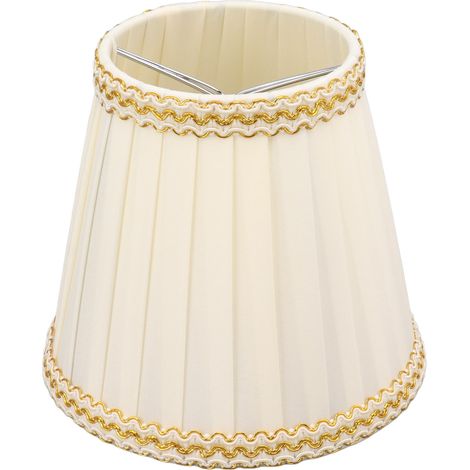 Kleiner, Aufsteckbarer Lampenschirm Aus Stoff Im Rustikalen Stil, Glänzend Und Leicht Seidenartig, Für E14-glühbirne, Tischlampe, Wandleuchte Oder Pendelleuchte.