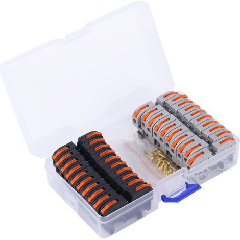 Kompakter Verdrahtungsverbinder, 11 28 Awg Pct-211 Klemmenblock, Universeller Din-schienenleiter, 20 Stück