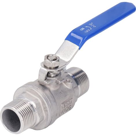 Kugelhahn Aus Edelstahl 304, Npt 3/4"-gewinde, 2"-außengewinde, Manuelle Betätigung, Zugeschnittene Sanitärarmaturen