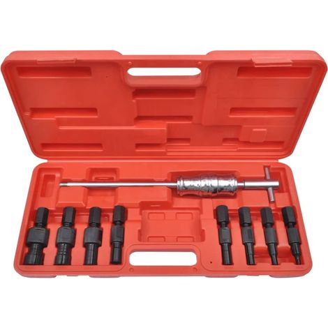 Lagerabzieher-set Für Sacklöcher, 9-teilig (8–32 Mm), Mit Gleithammer
