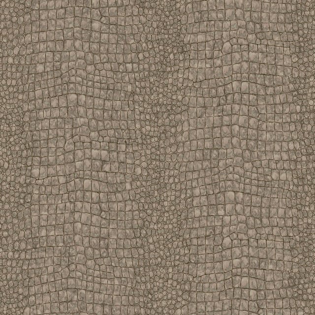 Sublime Vliestapete Kroko Bronze