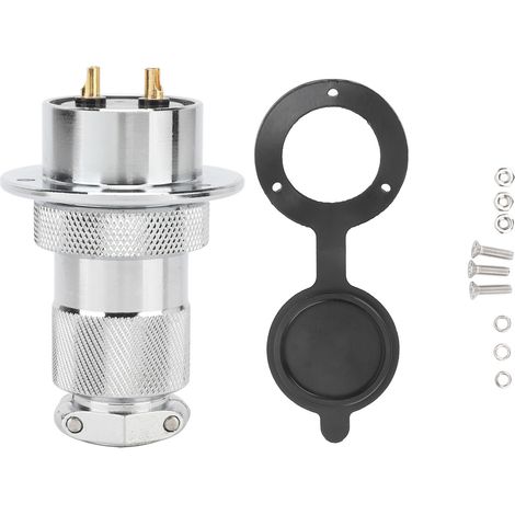 Luftfahrtstecker, 30-mm-netzadapter Für Maschinen Und Anlagen, 2-polig