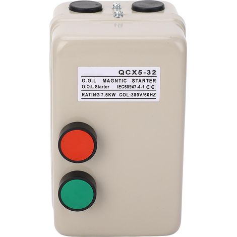 Magnetischer Anlasserschalter Für Elektromotoren, 7,5 Kw, 3 Ps, 3-phasig, 380 V, 20 Bis 32 A