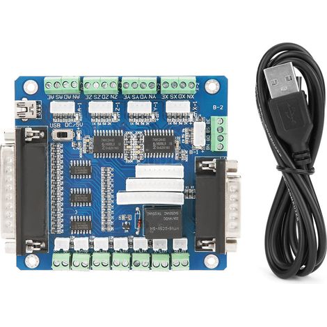 Mikroschritt-controller, Premium-schrittmotortreiber, Neues Intelligentes Multi-breakout-board Mit Optischem Koppler Für Cnc-fräse